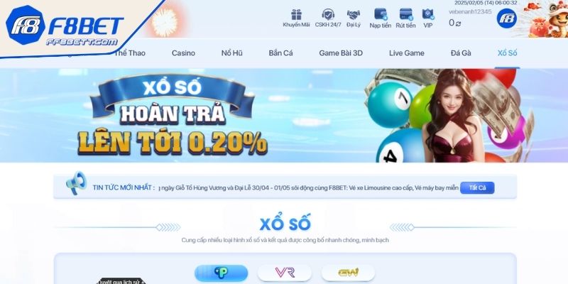 Xổ Số F8BET 1 Tổng quan về Xổ Số F8BET